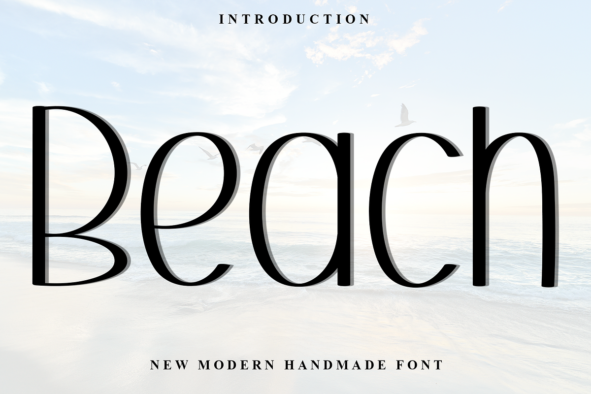 Beach, a Handwritten Font by InermediaSTUDIO (Photo 1 of 8)