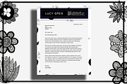 Lucy Greg Modern Resume CV Template, a Resume Template by Stand Out Shop (Thumbnail 2 of 3)