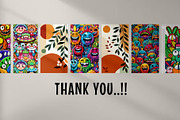 Modern Digital Wall Art Bundle, a Wallpaper Graphic by Helospace (Thumbnail 10 of 10)