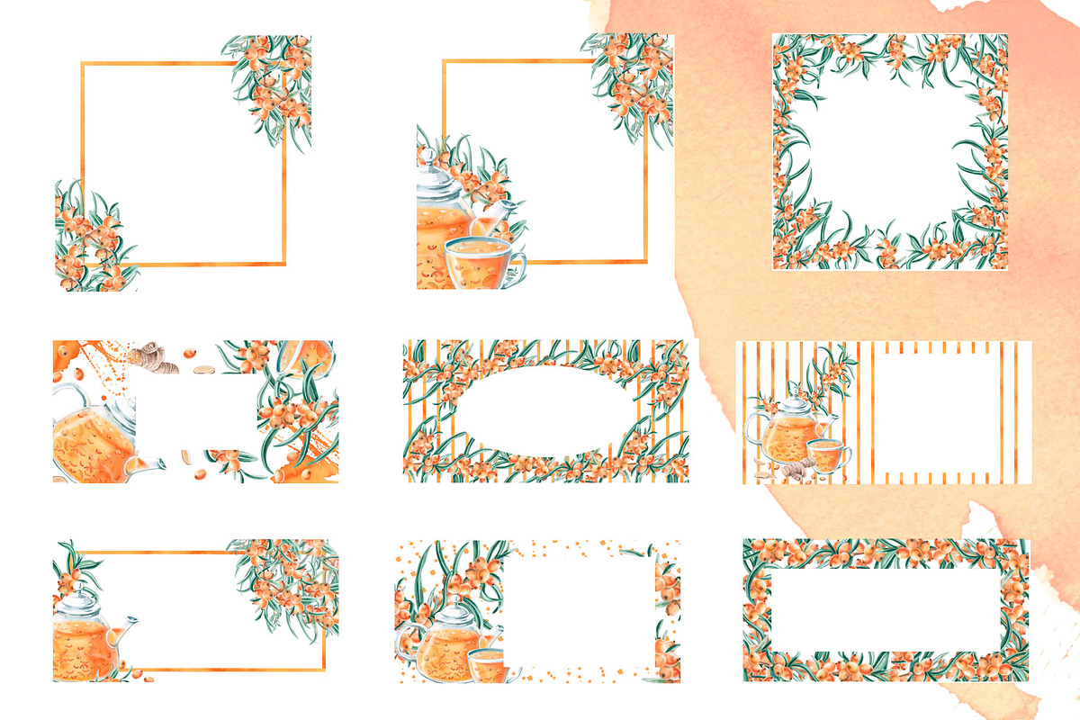 Sea Buckthorn and Ginger, a Food Illustration by SvetLana (Photo 8 of 12)