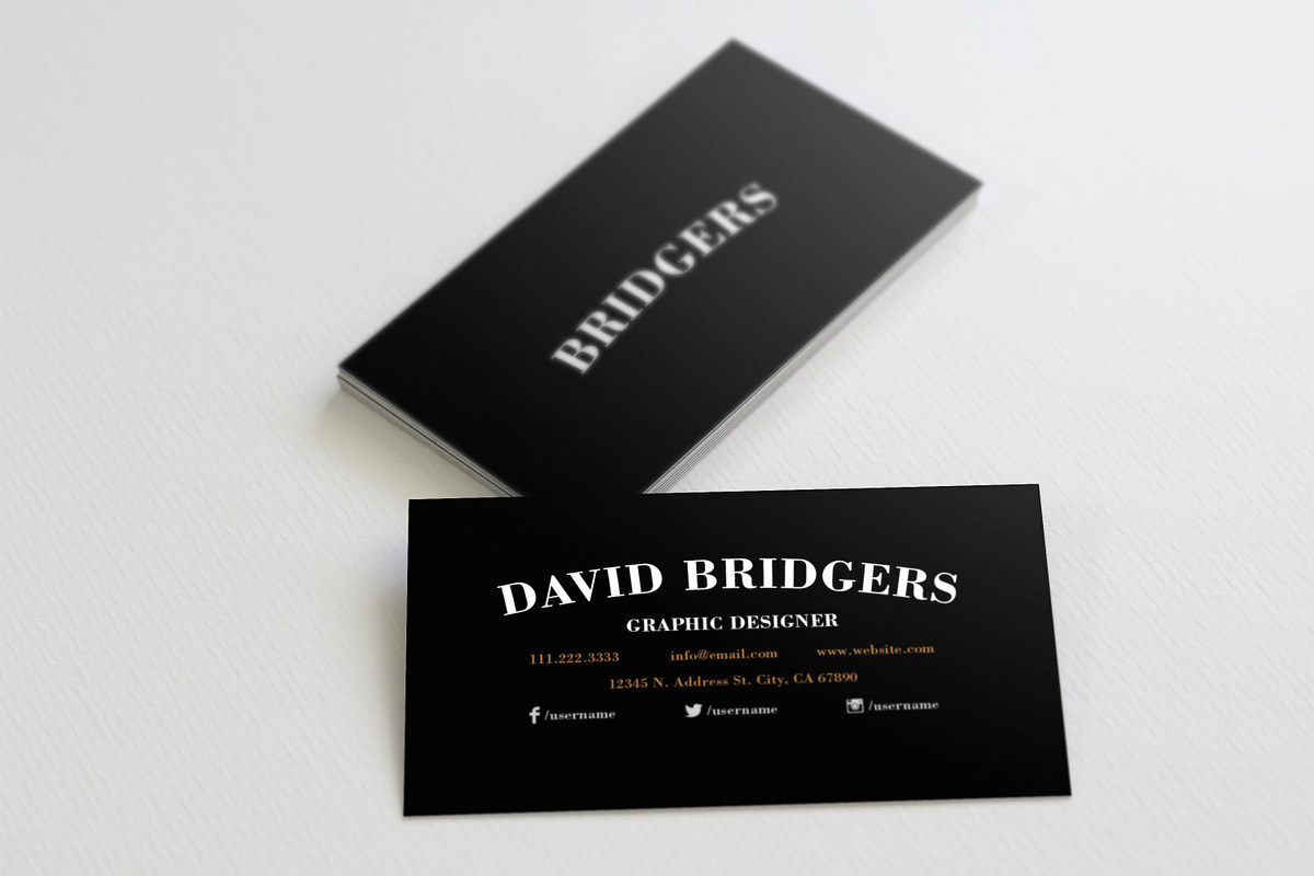 The Speakeasy - Business Card, a Business Card Template by xxDeadPixels (Photo 4 of 5)