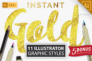 Instant Gold Foil Effect + More, a Plug-in Add-On by Drifter Studio (Thumbnail 1 of 3)