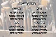 Brush Box - By Milk and Searle, a Handwritten Font by Milk and Searle (Thumbnail 2 of 5)