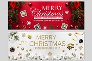 Merry Christmas Facebook Covers, a Social Media Template by Creative  designer (Thumbnail 2 of 8)