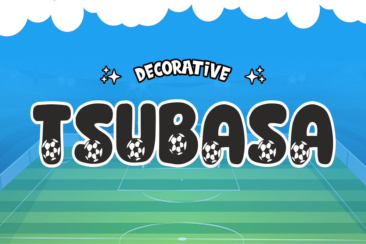 Soccer Font -Decorative Font, a Font by KiddoGlyphs Studio (Photo 3 of 3)