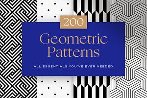 200 Essential Geometric Patterns