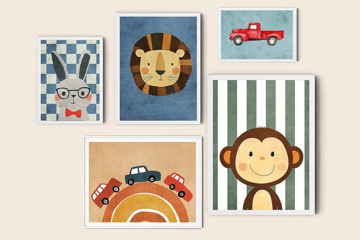 Nursery Print Bundle - 120+, a Background Graphic by Artemsky (Photo 6 of 9)