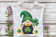 St Patrick’s Day Gnome PNG, an Illustration by CraftArtStudio (Thumbnail 4 of 4)