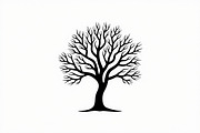 Nature Tree Silhouette Set, an Illustration by Creativeshirt (Thumbnail 4 of 9)