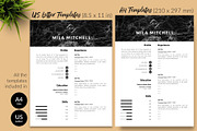 Modern Resume Design / CV - Mila, a Resume Template by Templates Design Co. (Thumbnail 8 of 17)