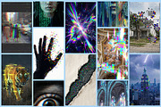 Glitch Noir, a Background Graphic by AI Petr Creative Agency (Thumbnail 5 of 7)