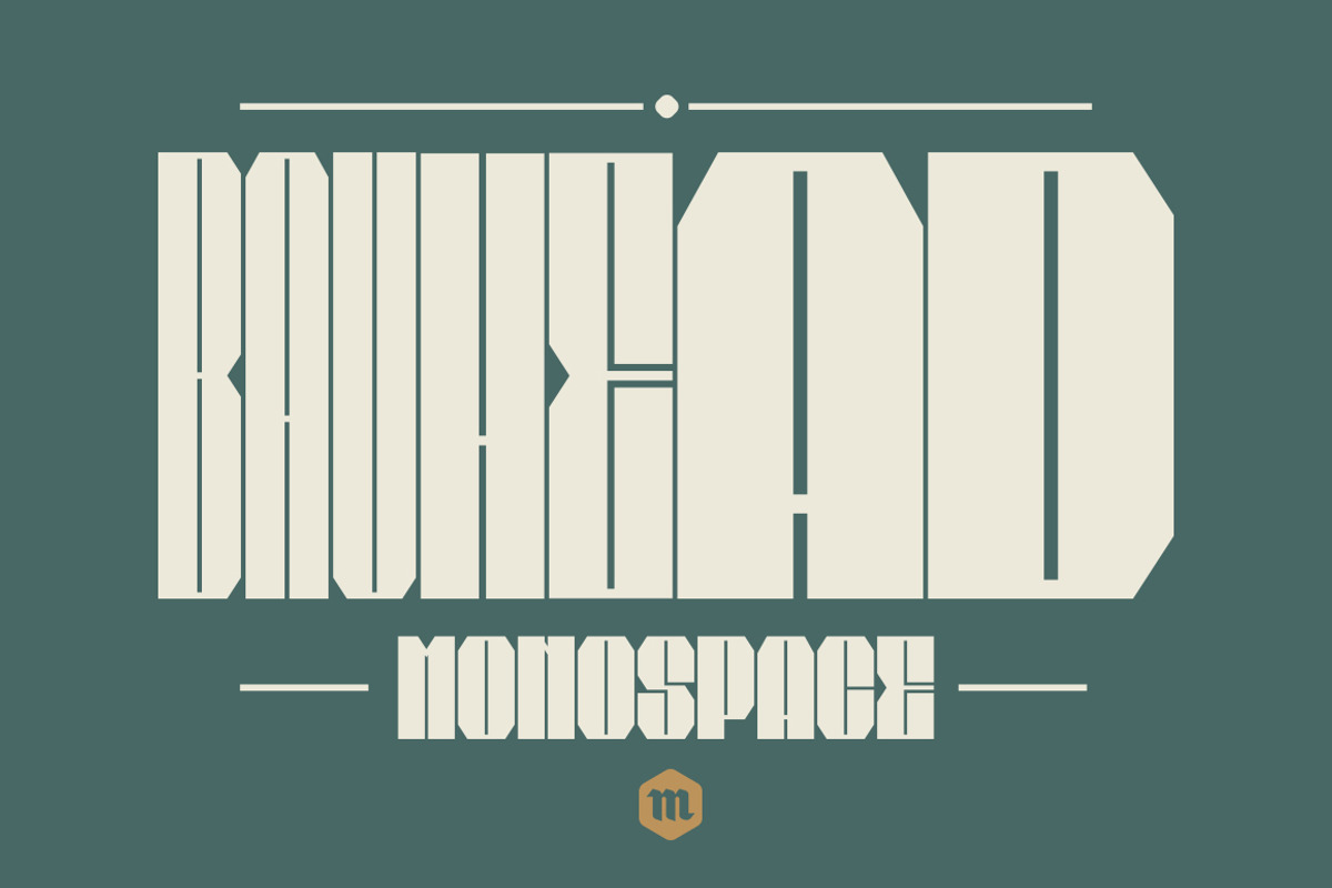 Bauhead Typeface | Font