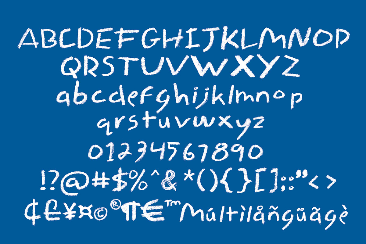 Handsome Crayon, a Handwritten Font by HRDR (Photo 10 of 11)