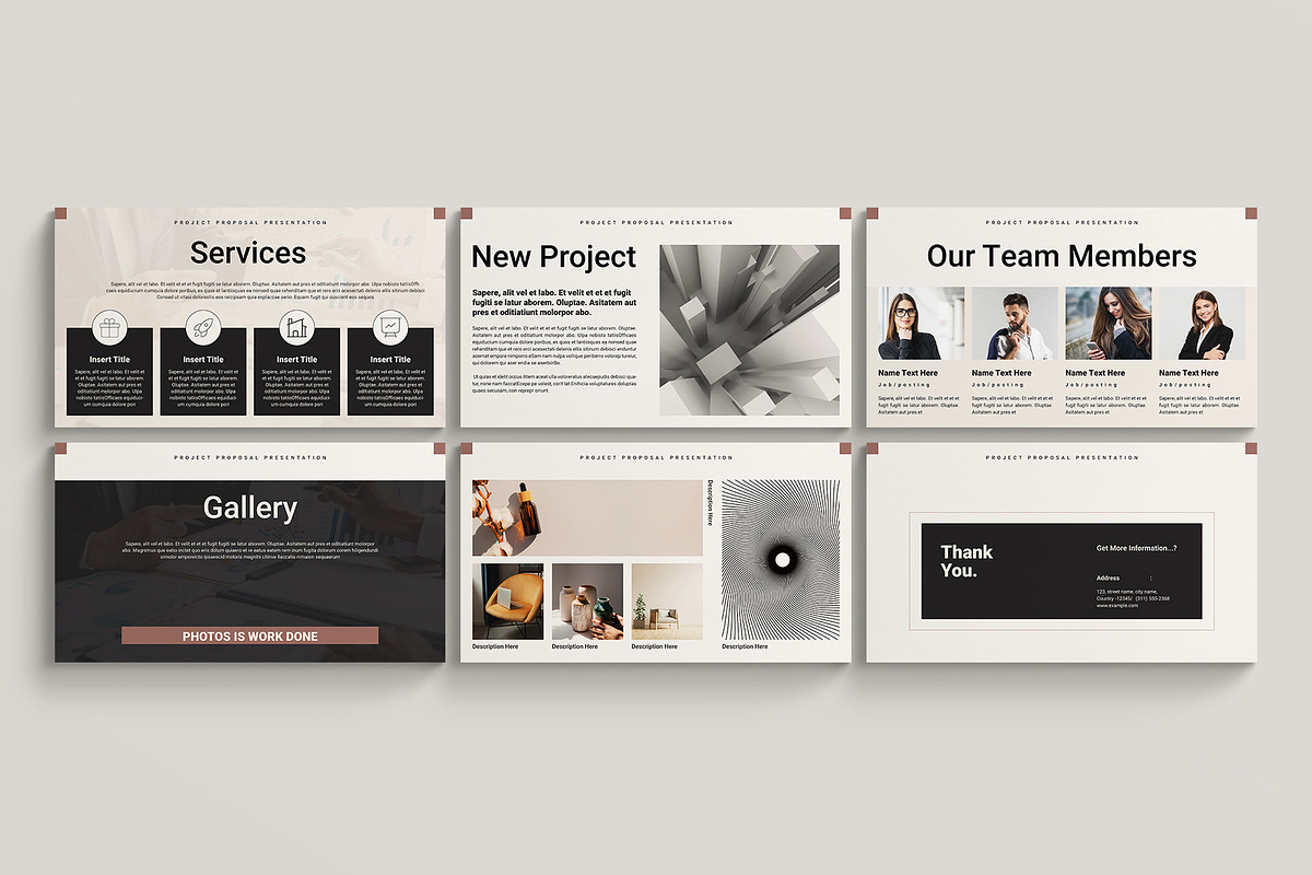 Project Proposal Presentation, a Presentation Template by E-Type (Photo 3 of 3)