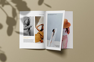 Magazine / Brochure Catalog Mockup