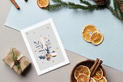 Hand Drawn Christmas Cards Bundle, a Card Template by maaariabouvier (Thumbnail 15 of 19)