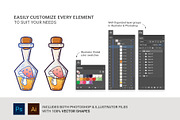 Halloween Clipart Illustration Pack, an Object Graphic by DesignerCandies (Thumbnail 2 of 5)