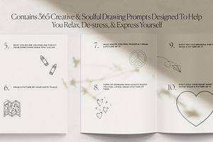 The Drawing Journal Canva Template