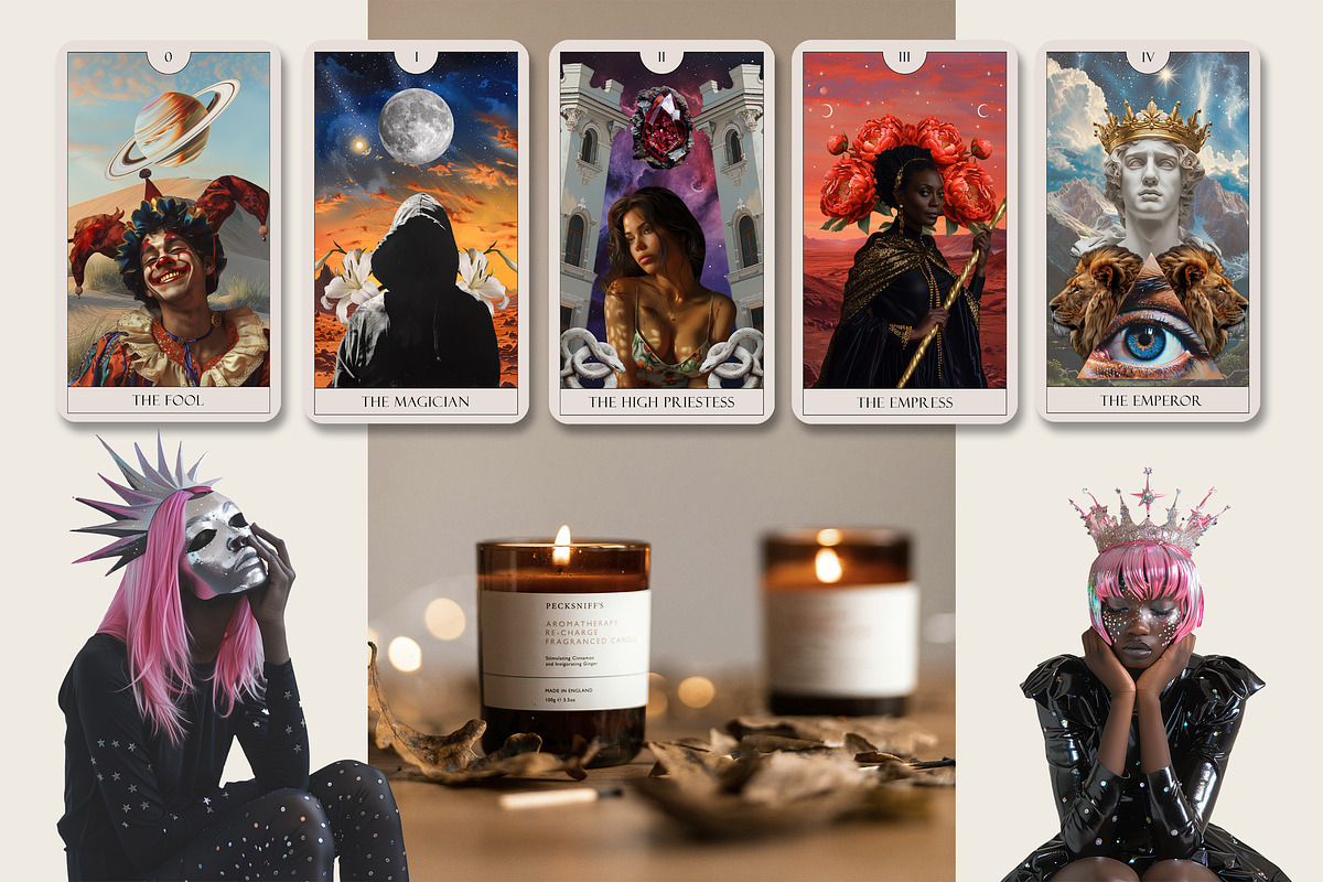 Tarot deck. Collage creator, an Object Graphic by Chikovnaya (Photo 3 of 7)