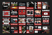 Fitness Red Template, a Social Media Template by Kalubuak (Thumbnail 3 of 10)