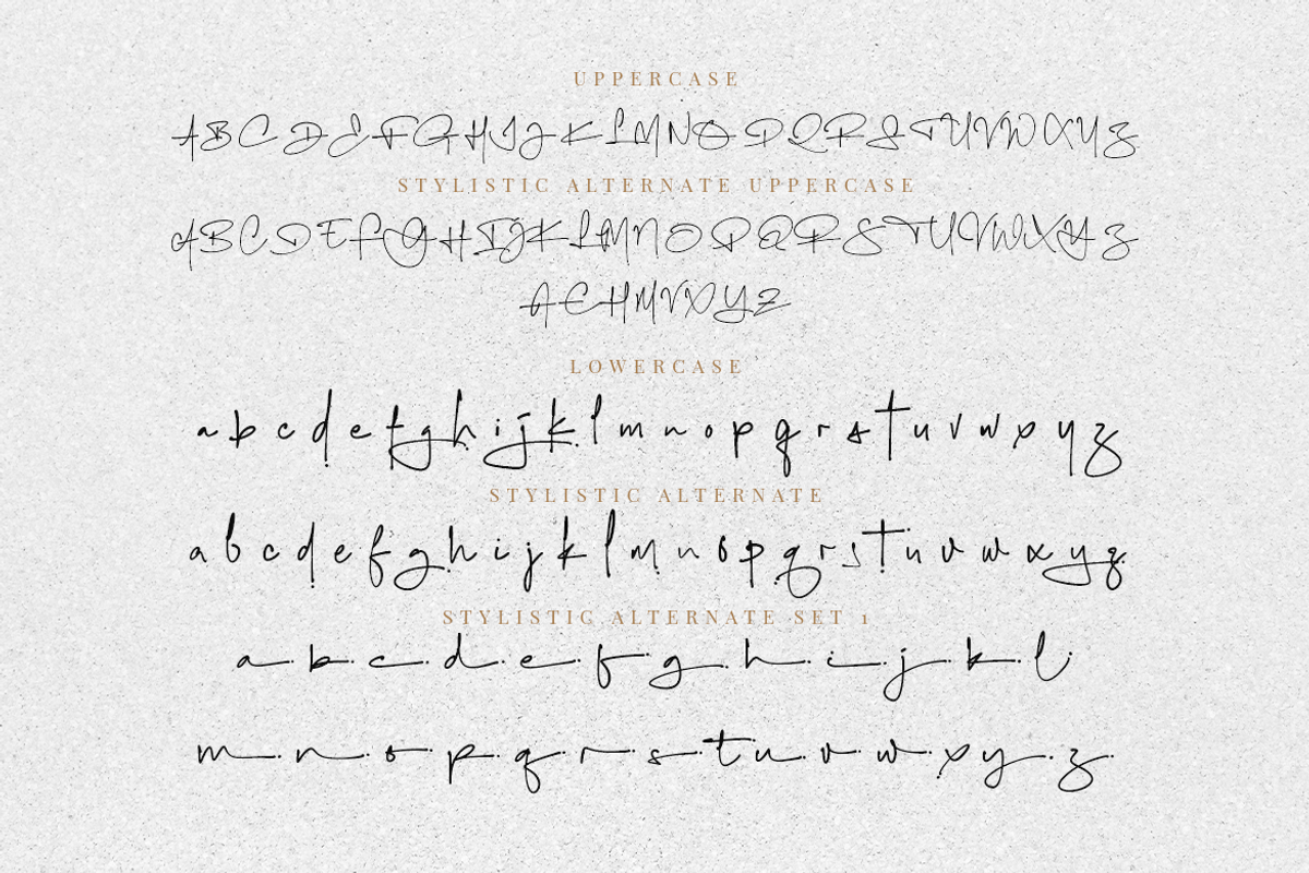 Signaturing - An Inky Handwritten, a Script Font by Nooh Space x Masa Fonts (Photo 16 of 18)