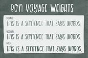 Bon Voyage, a Font by Rountree Design Co. (Thumbnail 3 of 10)