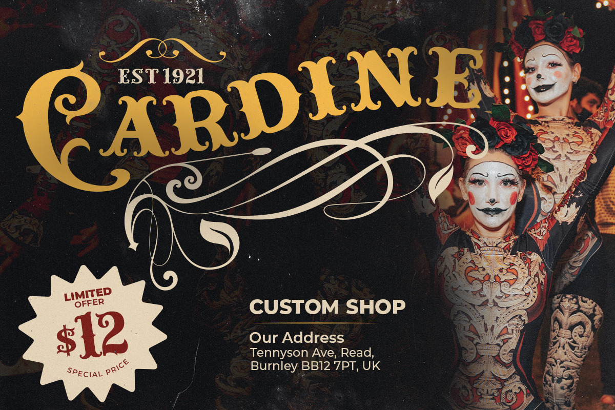 Carnival Lights - Decorative Serif, a Serif Font by Bale Type (Photo 3 of 9)