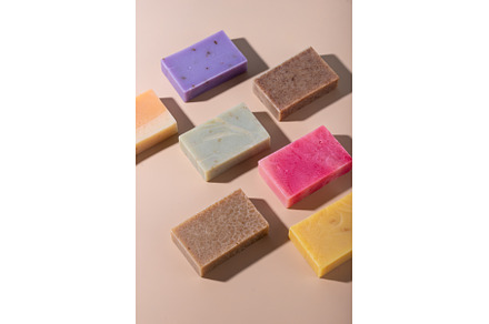 Eco cleaning with soap and sponges, a Person Photo by Yulia Furman