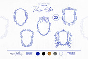 Adele Vintage Frame Collection, an Object Graphic by NassyArt (Thumbnail 3 of 16)