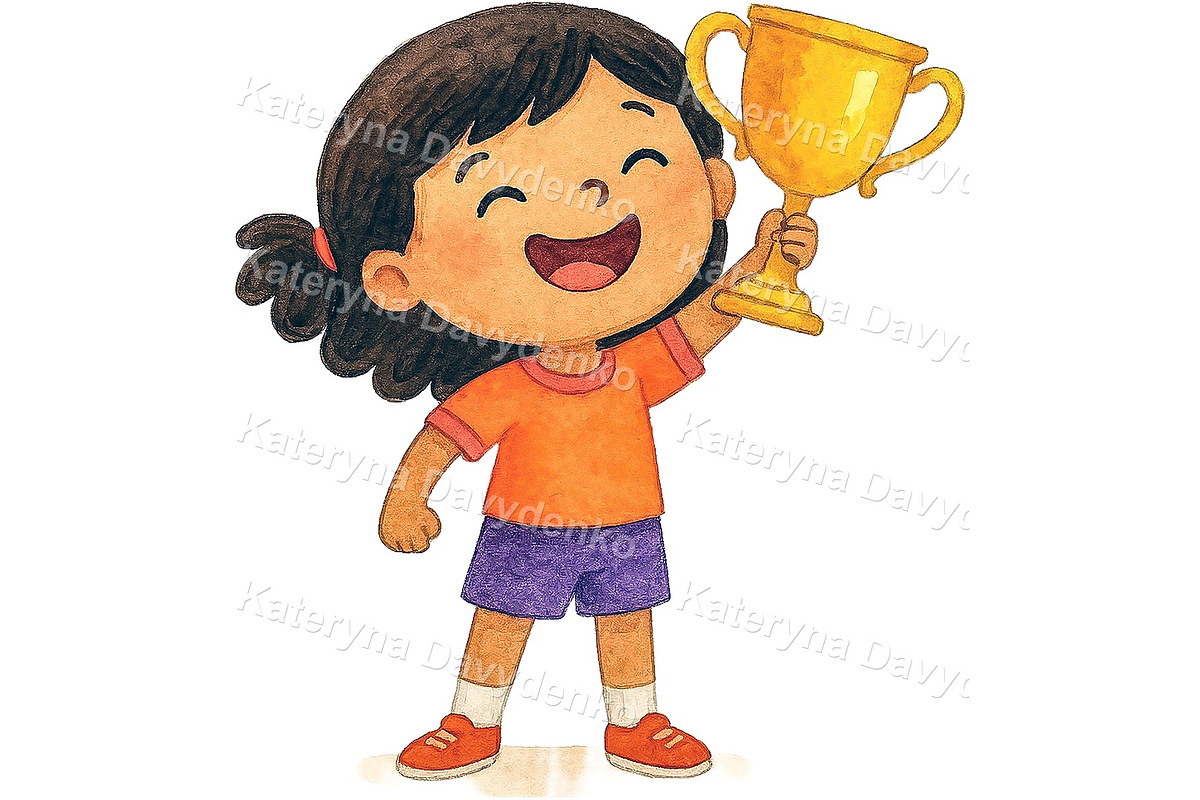 Kids Sports Activities Set, a Sport Illustration by Bubert Art (Photo 3 of 7)