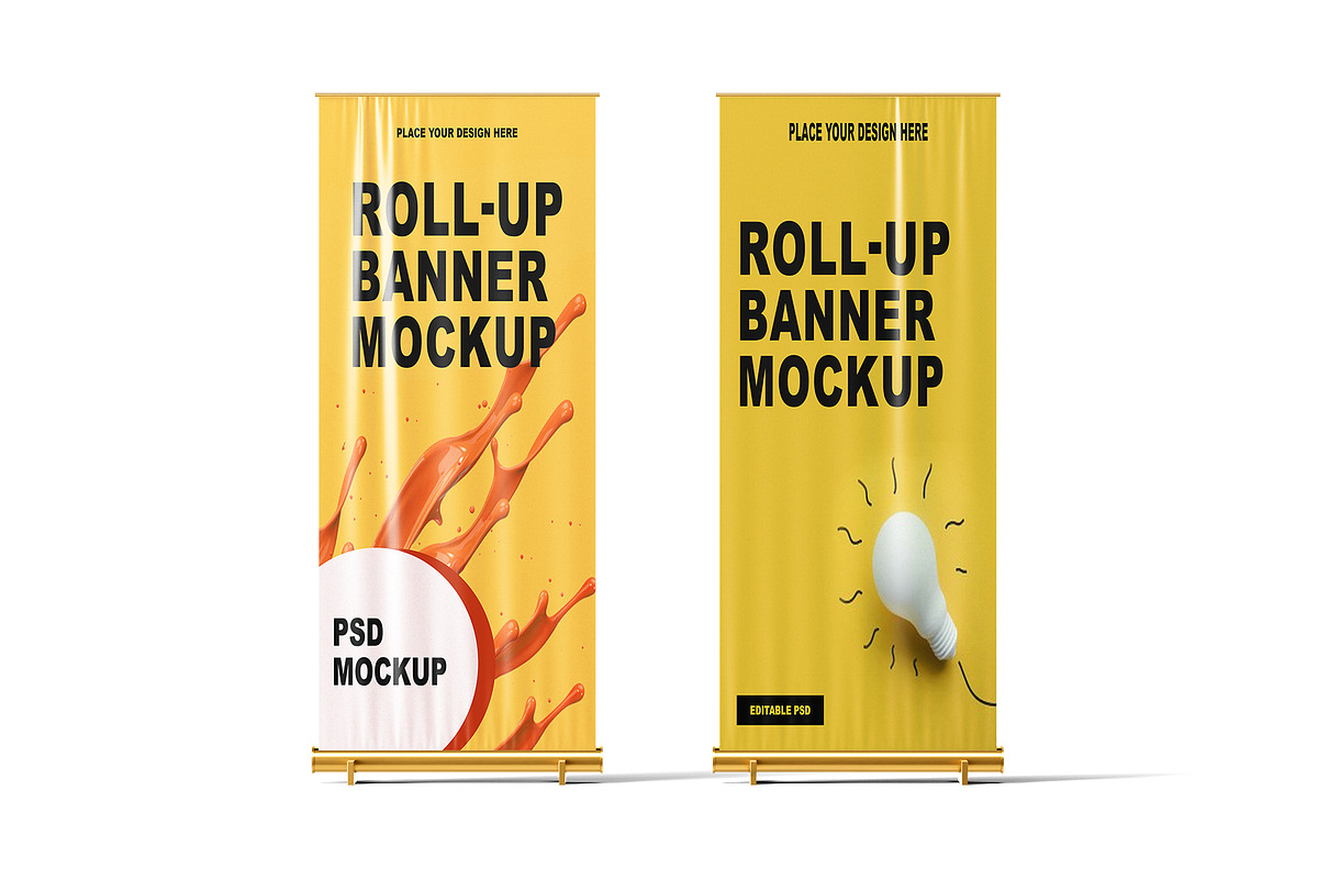 Standee Banner Mockup, a Product Mockup by mockupbuys (Photo 7 of 13)