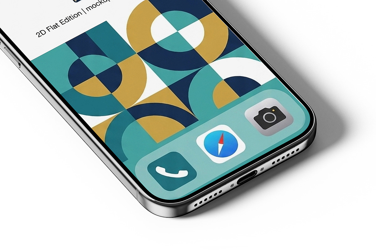 iPhone 16 Pro Mockup, an iPhone Mockup by pixelmock (Photo 14 of 25)