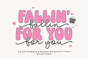 Fallin for You - Font Duo, a Handwritten Font by Keithzo (Thumbnail 1 of 9)