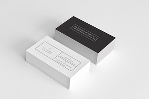 Simple Modern Minimal Business Card