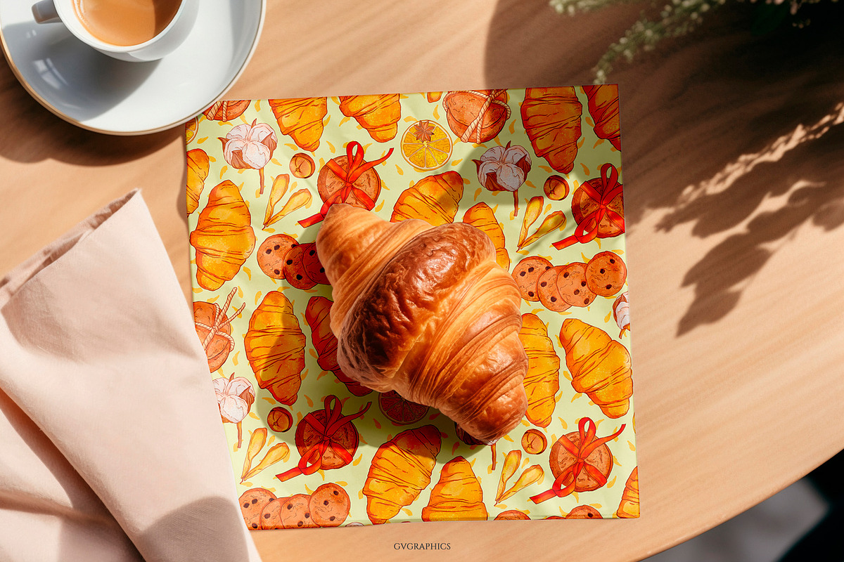 Tea and Cinnamon Collection, a Seasonal Illustration by GVGraphics (Photo 14 of 15)