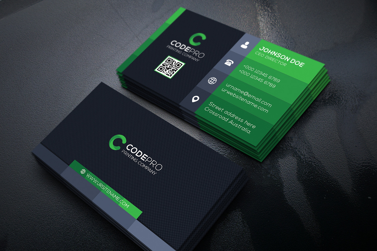 Modern Business Card, a Business Card Template by Creative_Arts (Photo 3 of 4)
