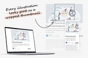 18 Data Science V1 Concepts, a Person Illustration by VectorMine (Thumbnail 5 of 8)
