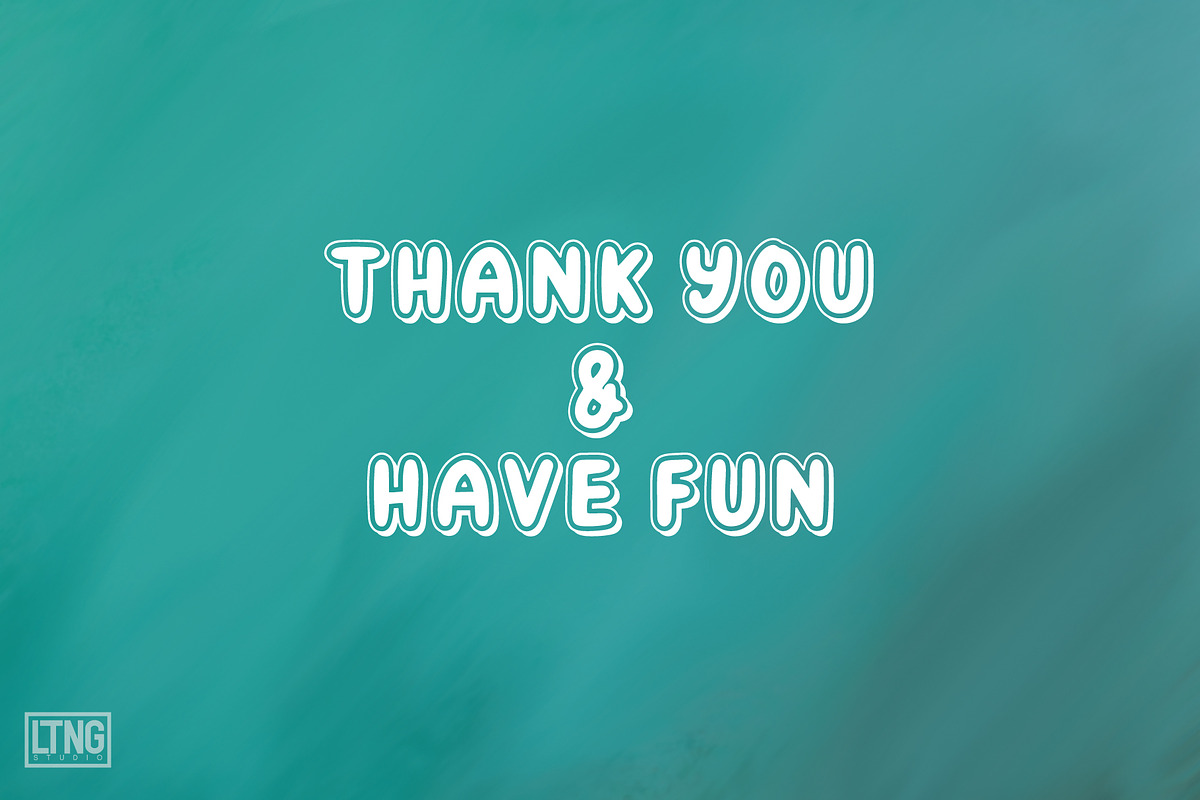 Chunchupan Font Family, a Script Font by LTNG STUDIO (Photo 9 of 9)