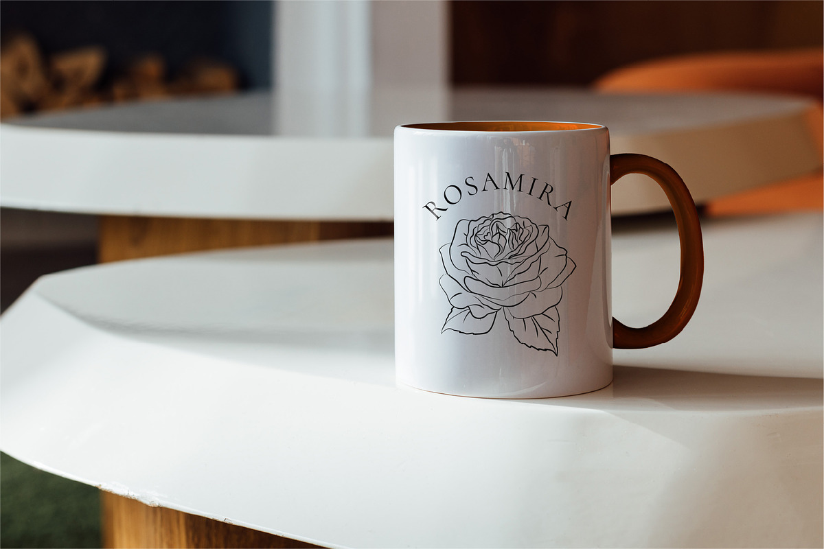 Minimalistic Line Art Roses, a Decorative Illustration by La Petite Line Art (Photo 4 of 12)