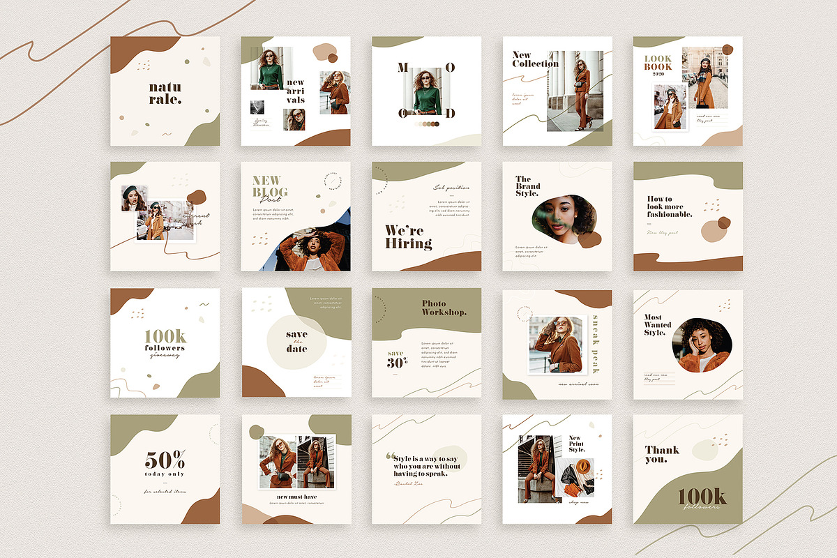 Naturalè - Instagram Stories & Post, a Social Media Template by Vynetta (Photo 14 of 15)