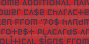 State Machine, a Sans Serif Font by Barnbrook Fonts (Thumbnail 5 of 5)