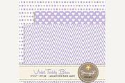 Violet Teddy Bear Digital Paper, a Pattern Graphic by JennyL Designs (Thumbnail 3 of 4)