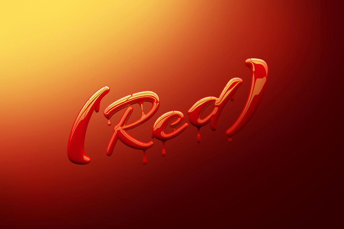 3D Paint Psd Letters, an Object Graphic by GK Creative (Photo 2 of 11)