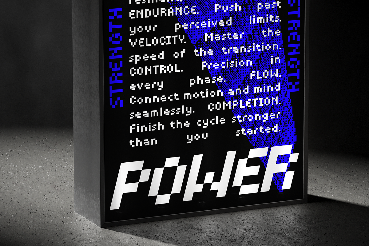 Gridbit - Bitmap Pixel Font, a Symbol Font by Indotype Foundry (Photo 10 of 10)
