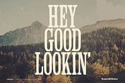 FIREWOOD - A Wood Type Style Font, a Serif Font by Komet & Flicker (Thumbnail 6 of 14)