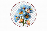 Spring Floral Clipart, an Illustration by Libby Wishes (Thumbnail 4 of 7)