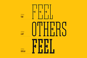 Jerome - Condensed Slab Serif, a Slab Serif Font by peterdraw (Thumbnail 2 of 17)