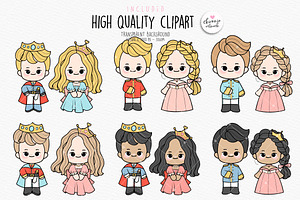 Prince And Princess Clipart