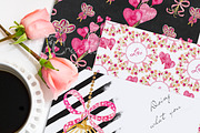 Love is All We Need Digital Paper, a Pattern Graphic by My Creative Atelier (Thumbnail 5 of 5)