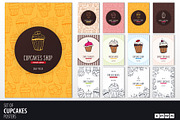 12 Cupcakes Posters, a Poster Template by Leo Edition (Thumbnail 1 of 9)